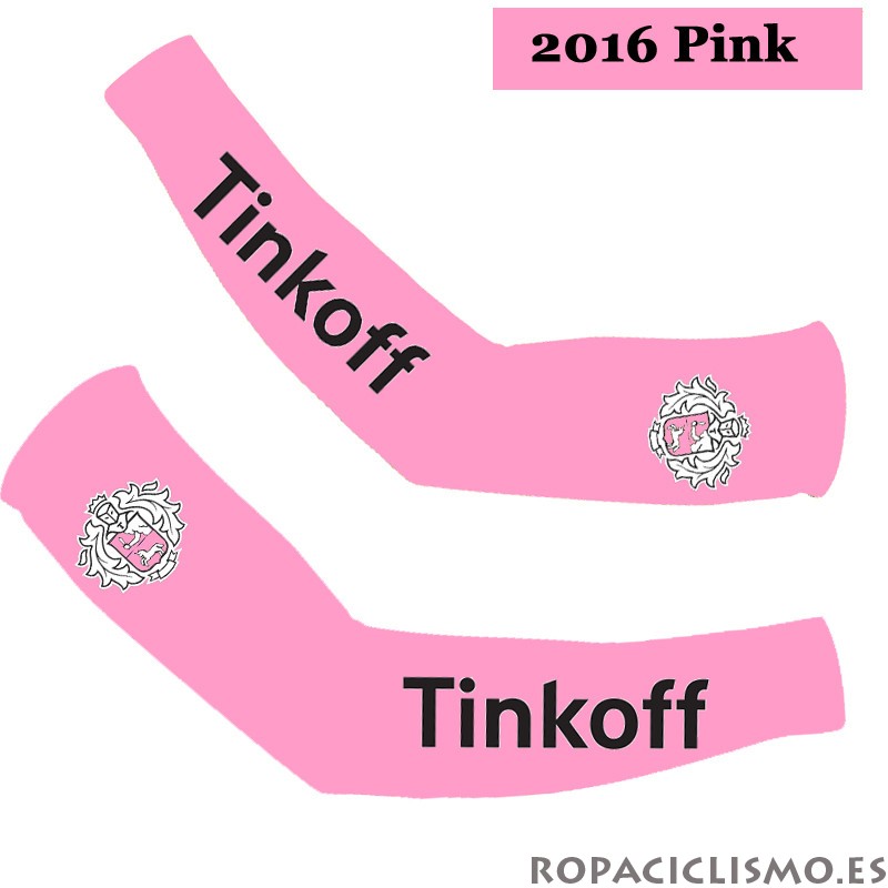 2016 Saxo Bank Tinkoff Manguitos rosa